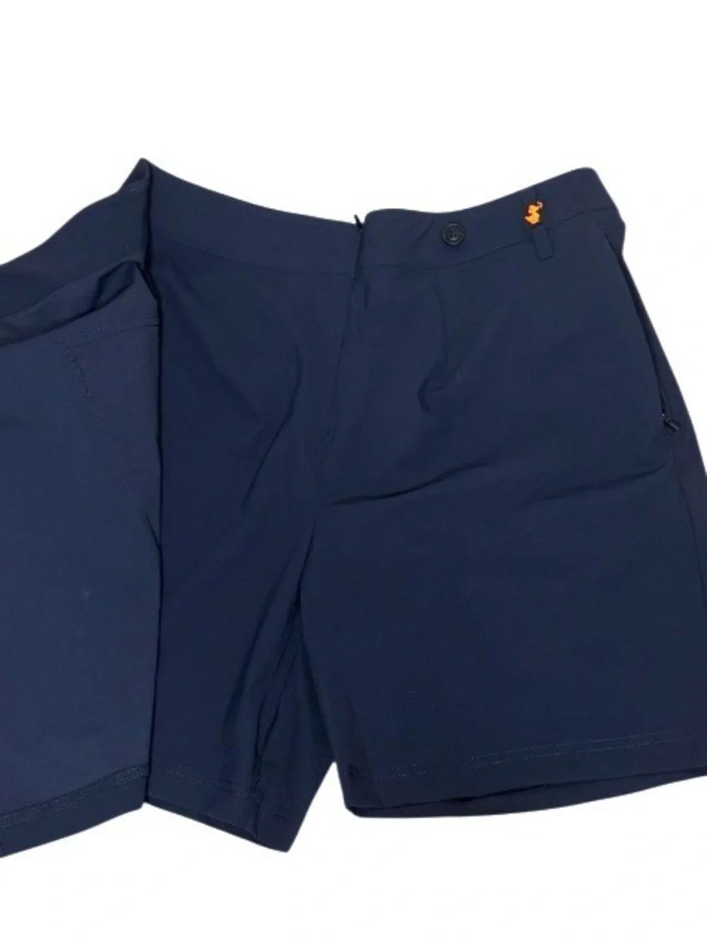 SAVE THE DUCK WOMEN'S BRONA SKORT FRONT POCKET IN NAVY BLUE-2/M NWOT!